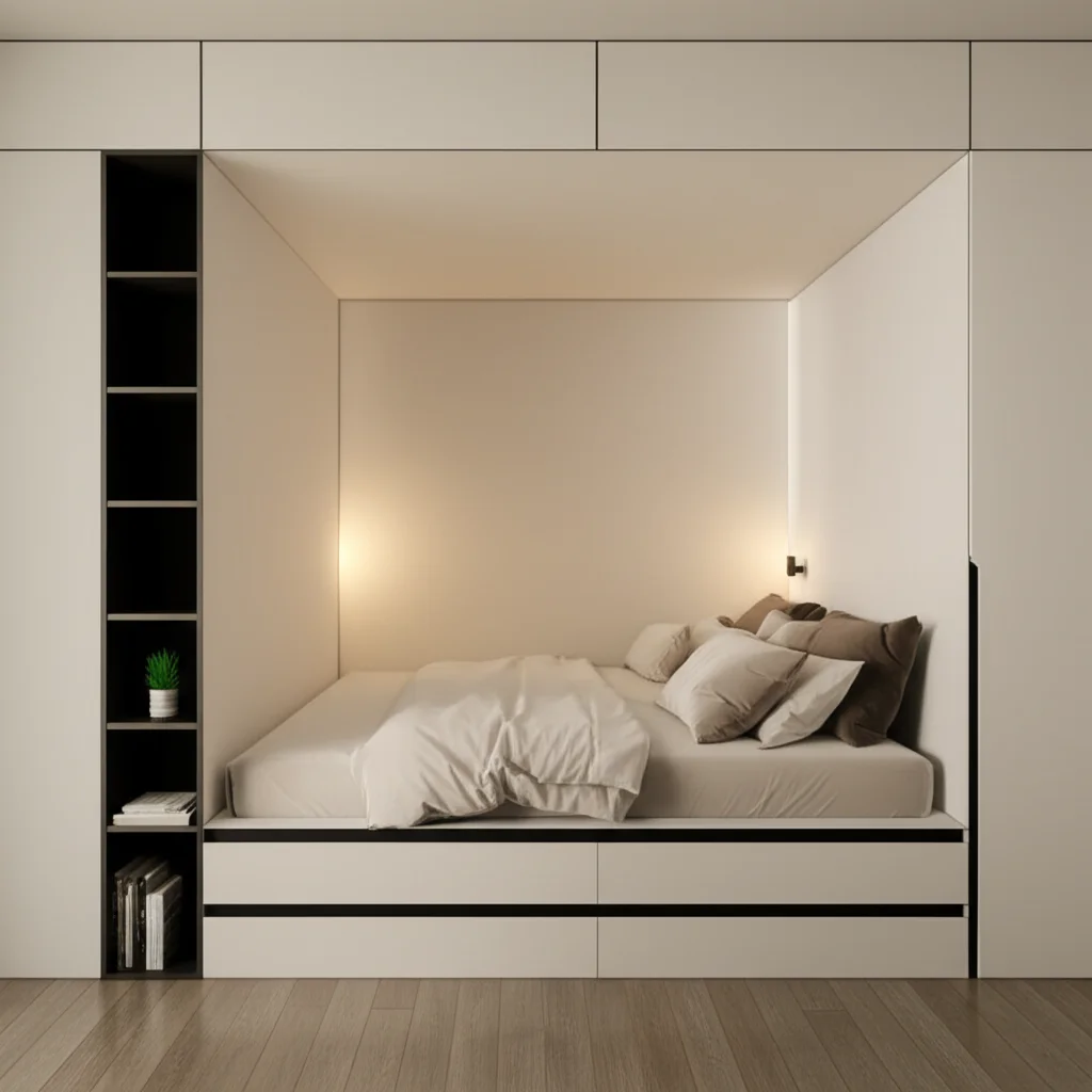 Warm family living room